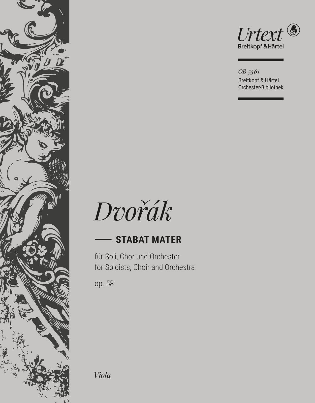 OB 5361-19 - Stabat mater Op. 58 - Cover