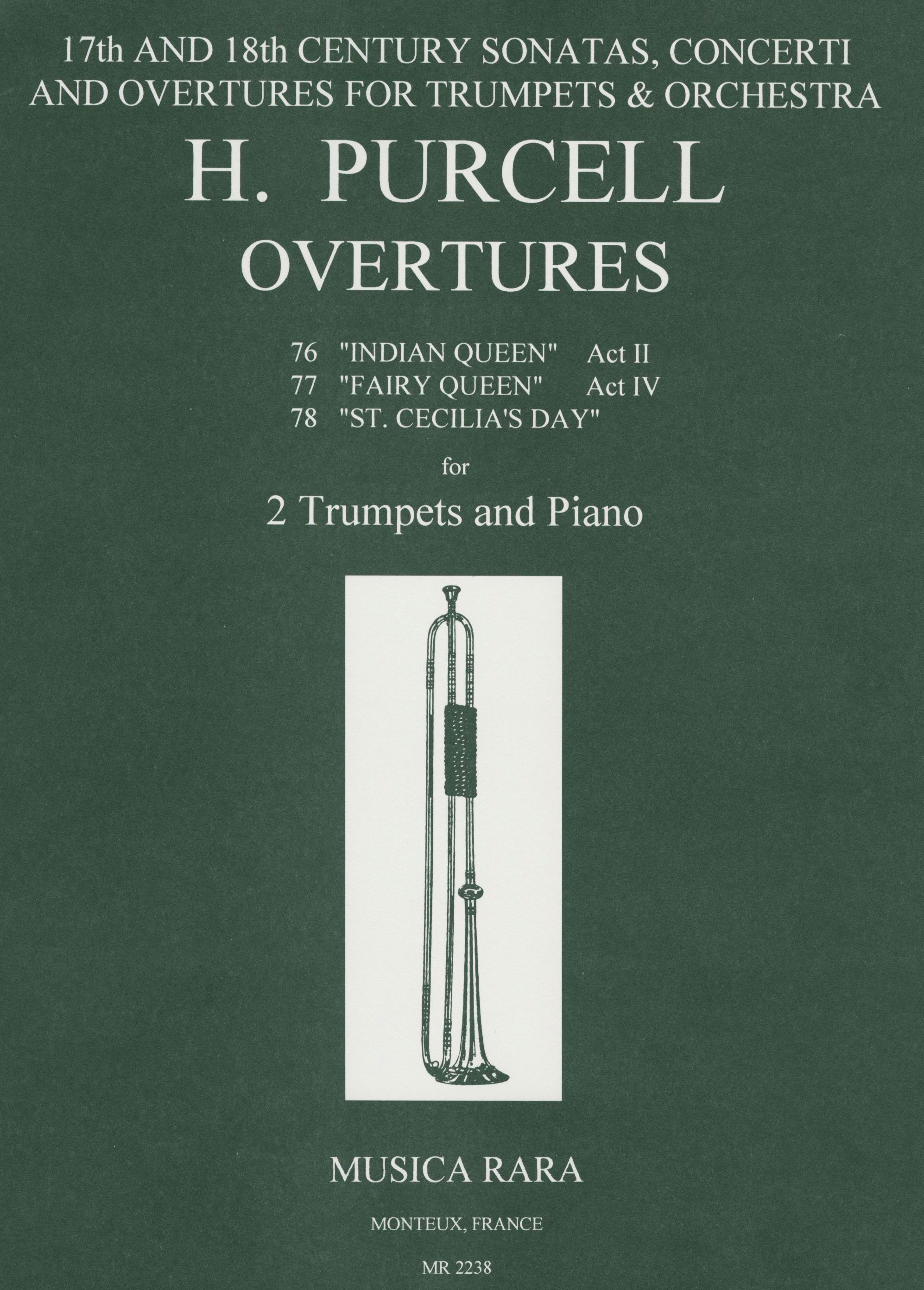 Henry Purcell - Ouvertüren - Cover