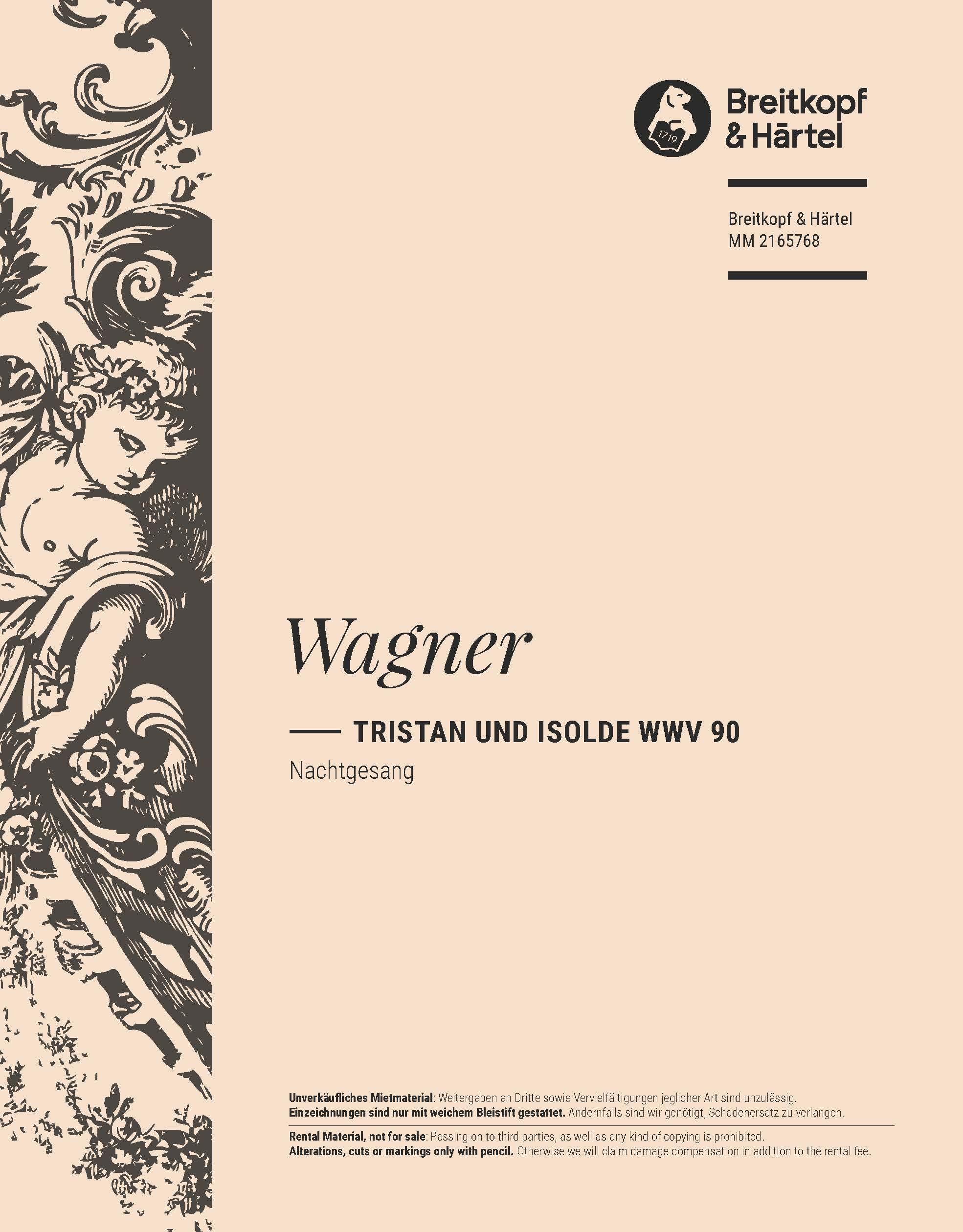 MM 2165768 - Tristan und Isolde WWV 90 - Cover