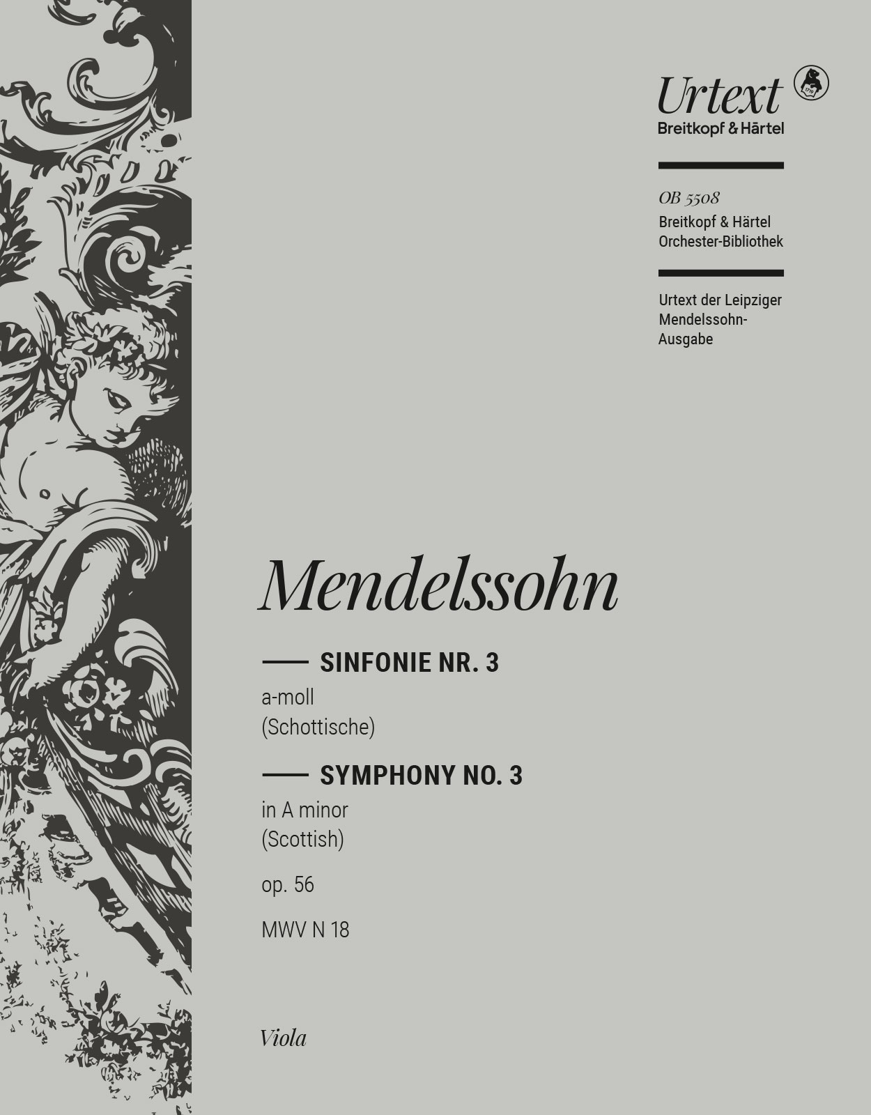 OB 5508-19 - Sinfonie Nr. 3 a-moll op. 56 MWV N 18 - Cover