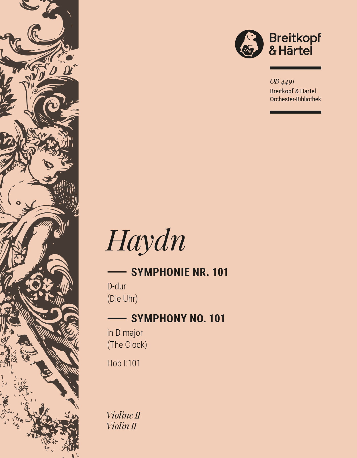 OB 4491-16 - Symphonie Nr. 101 D-Dur Hob I:101 - Cover