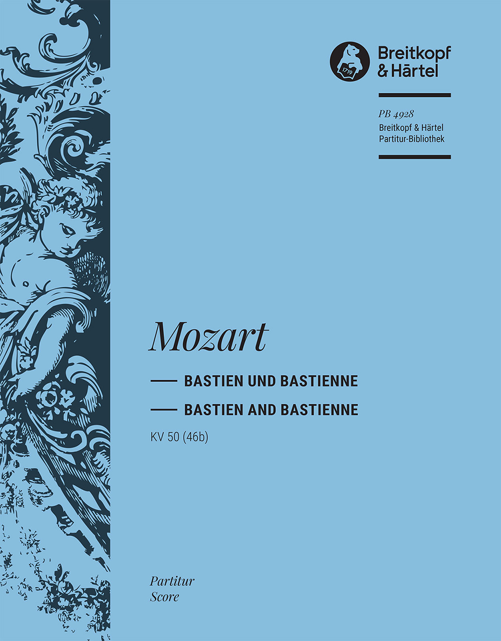 PB 4928 - Bastien und Bastienne KV 50 (46b) - Cover