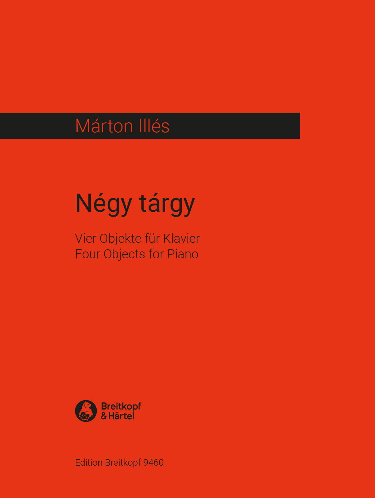 EB 9460D - Négy tárgy - Cover