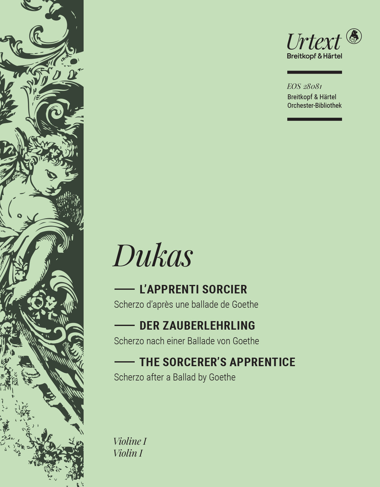 EOS 28081-15 - L’Apprenti sorcier (Der Zauberlehrling) - Cover