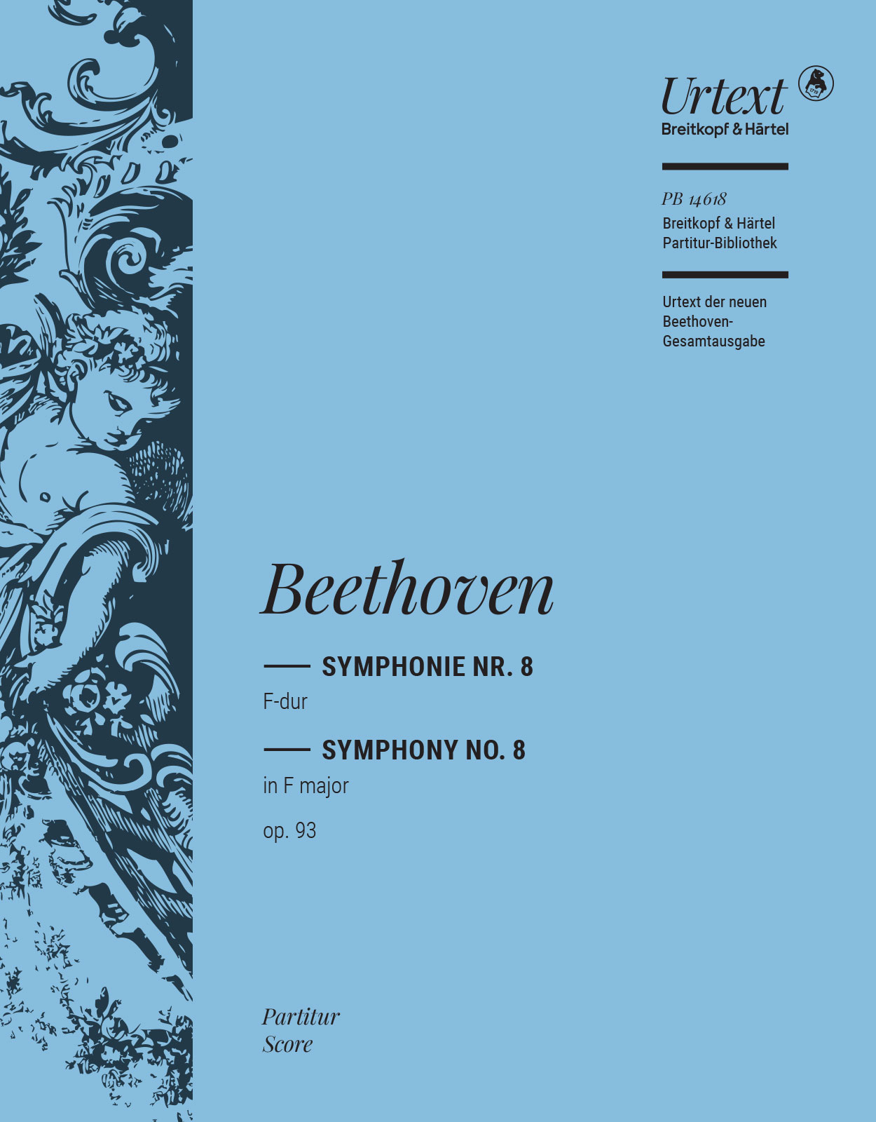 PB 14618 - Symphony No. 8 in F major Op. 93 - Cover