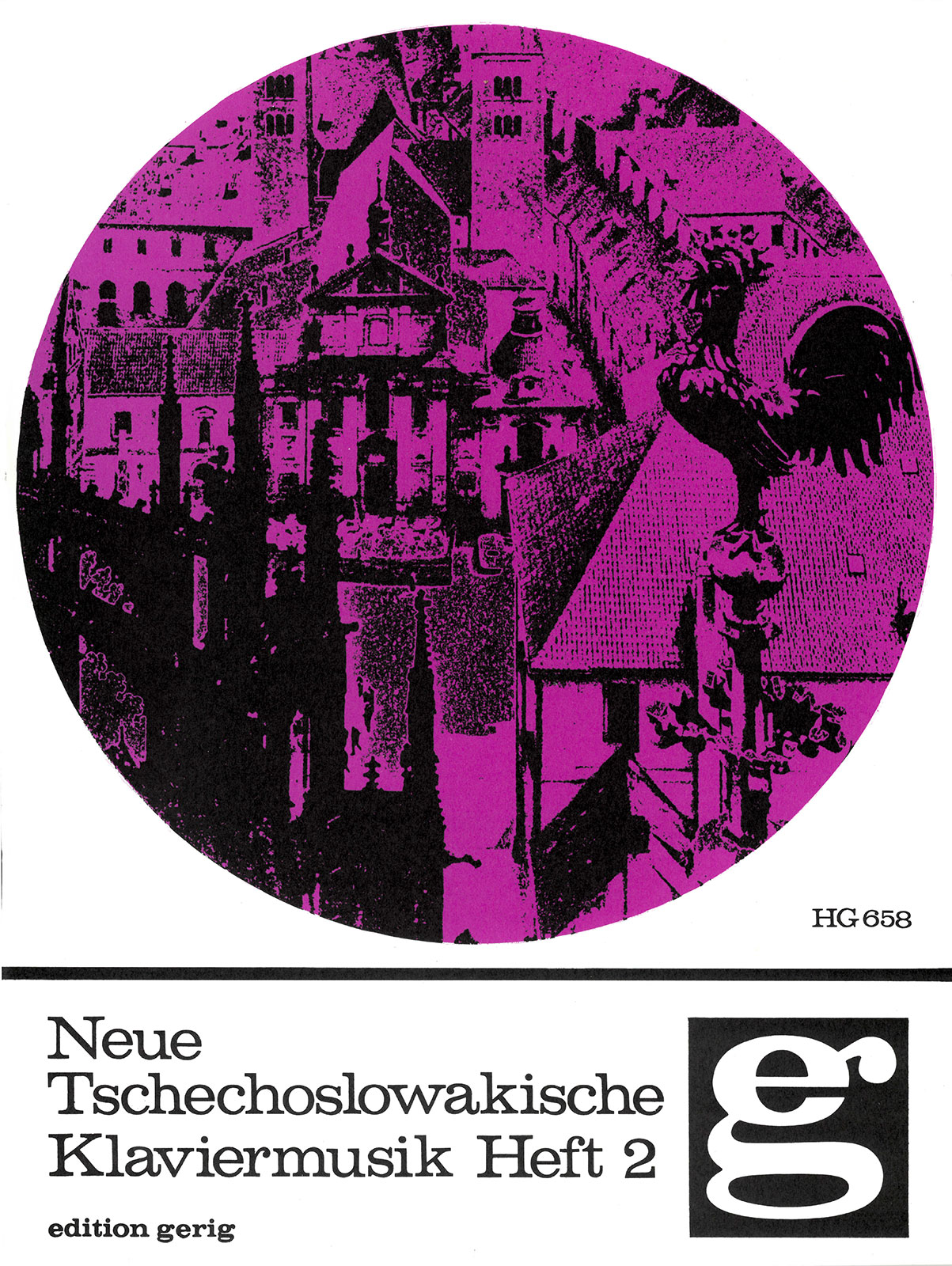 BG 658 - Neue internationale Klaviermusik - Cover