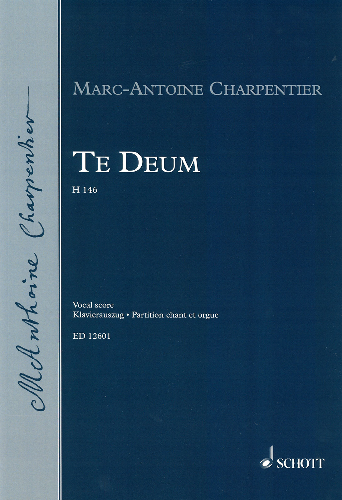 ED 12601 - Te Deum H 146 - Cover