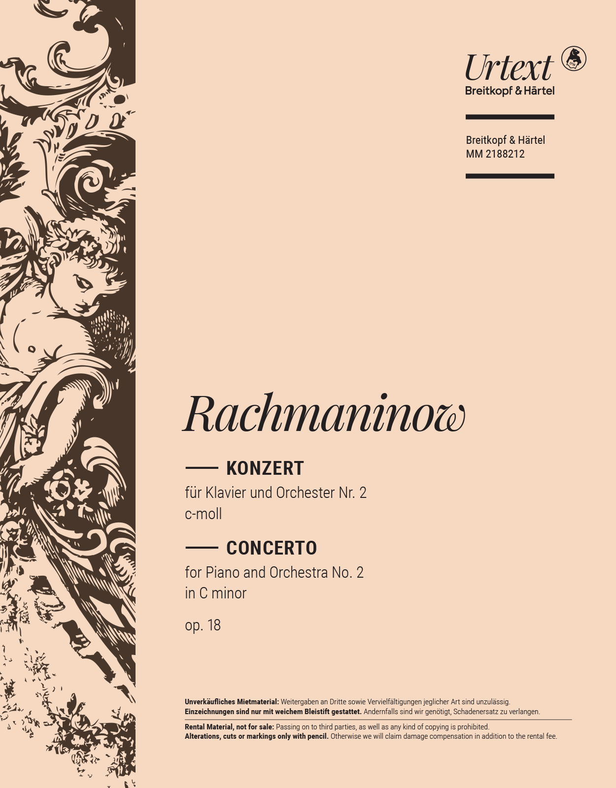 MM 2188212 - Klavierkonzert Nr. 2 c-moll op. 18 - Cover