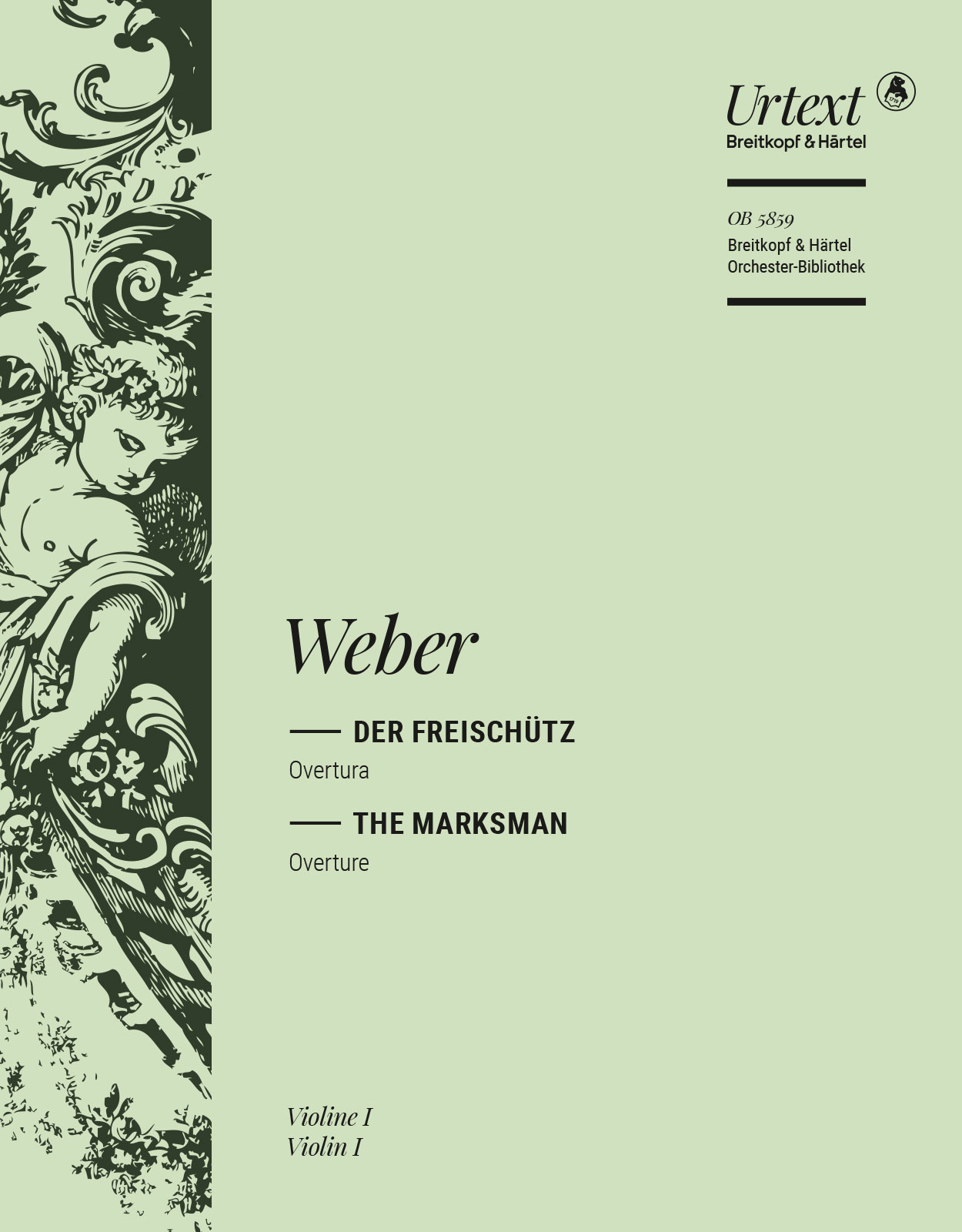 OB 5859-15 - Der Freischütz WeV C. 7 - Cover