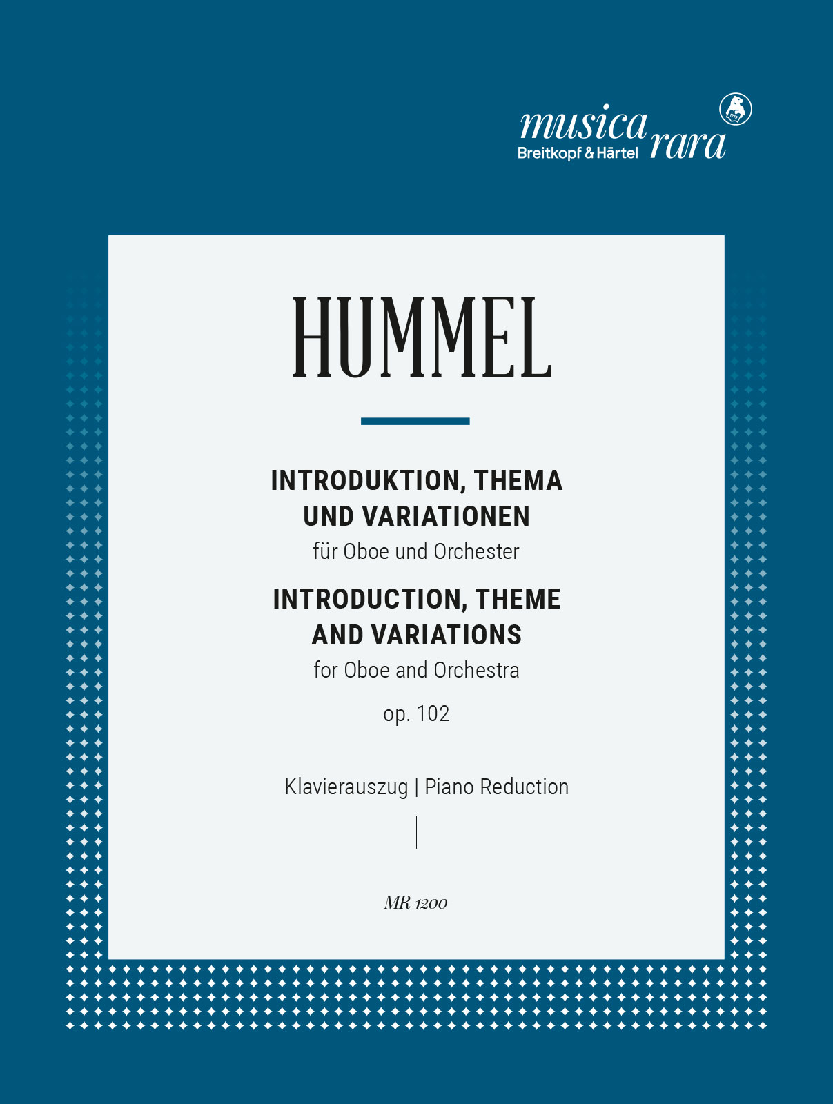 Introduction, Theme and Variations Op. 102