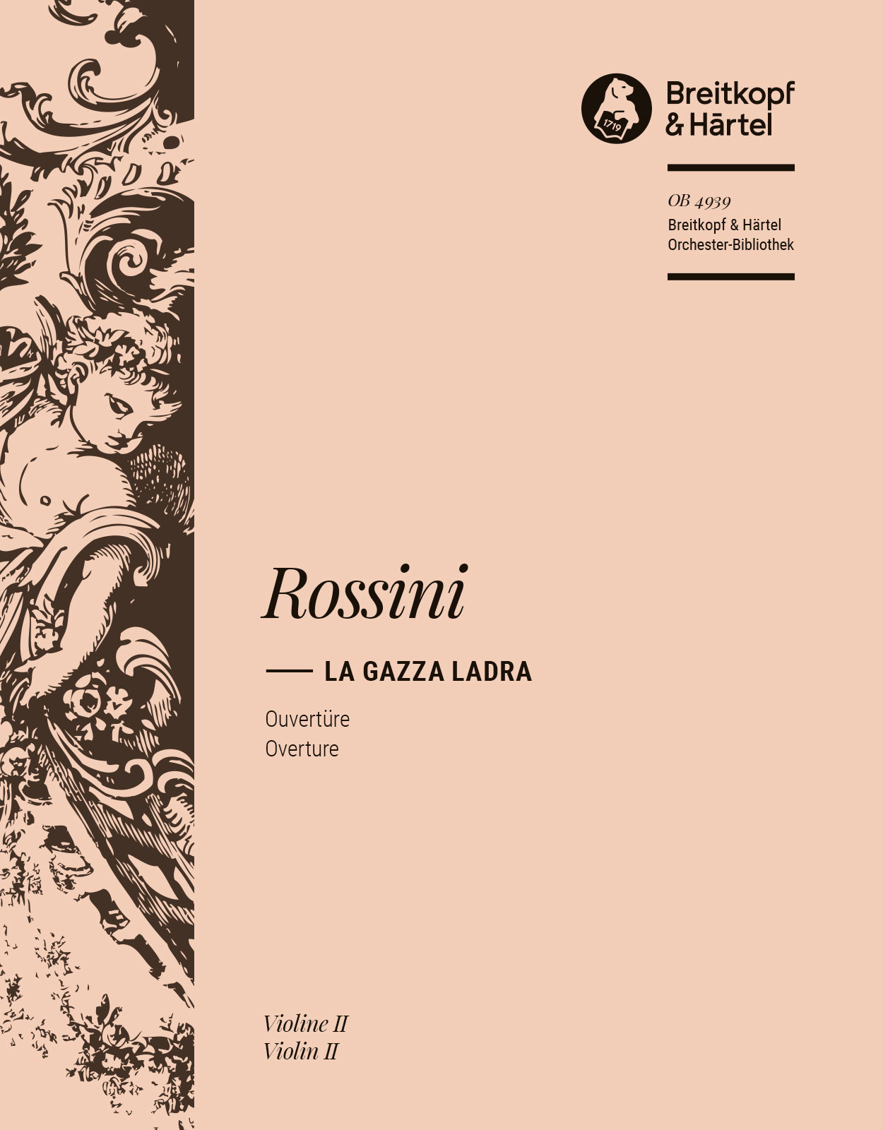 OB 4939-16 - La gazza ladra - Cover