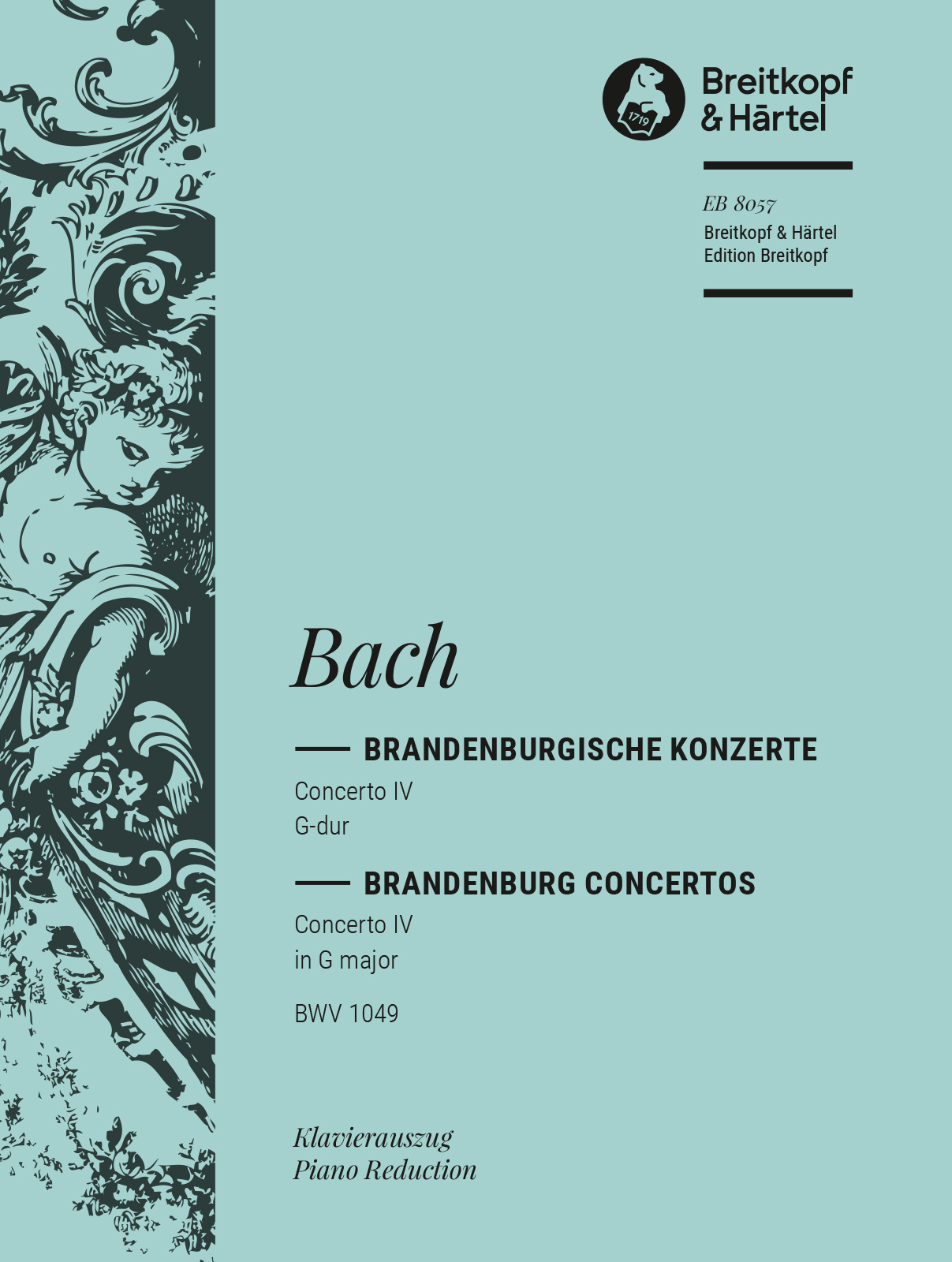 Johann Sebastian Bach - Brandenburg Concerto No. 4 in G major BWV 1049 - Cover