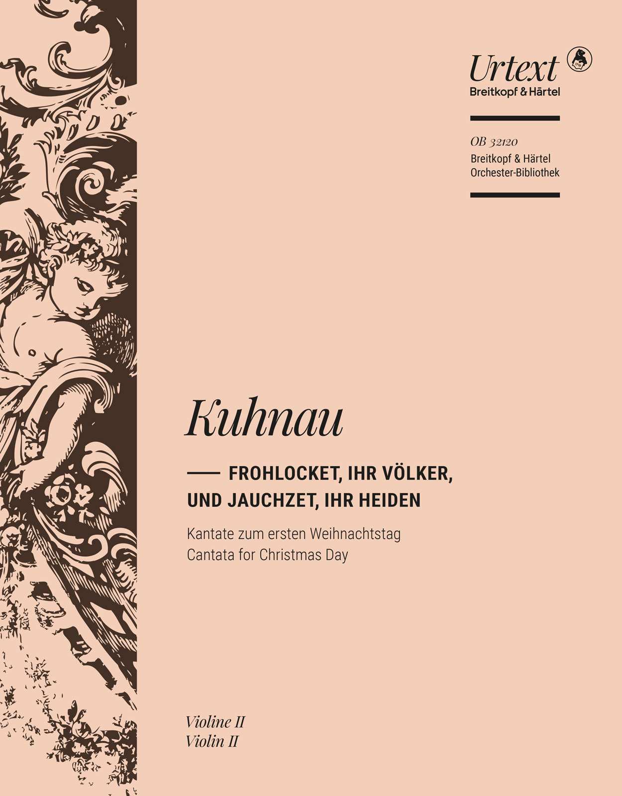 OB 32120-16 - Frohlocket, ihr Völker, und jauchzet, ihr Heiden - Cover