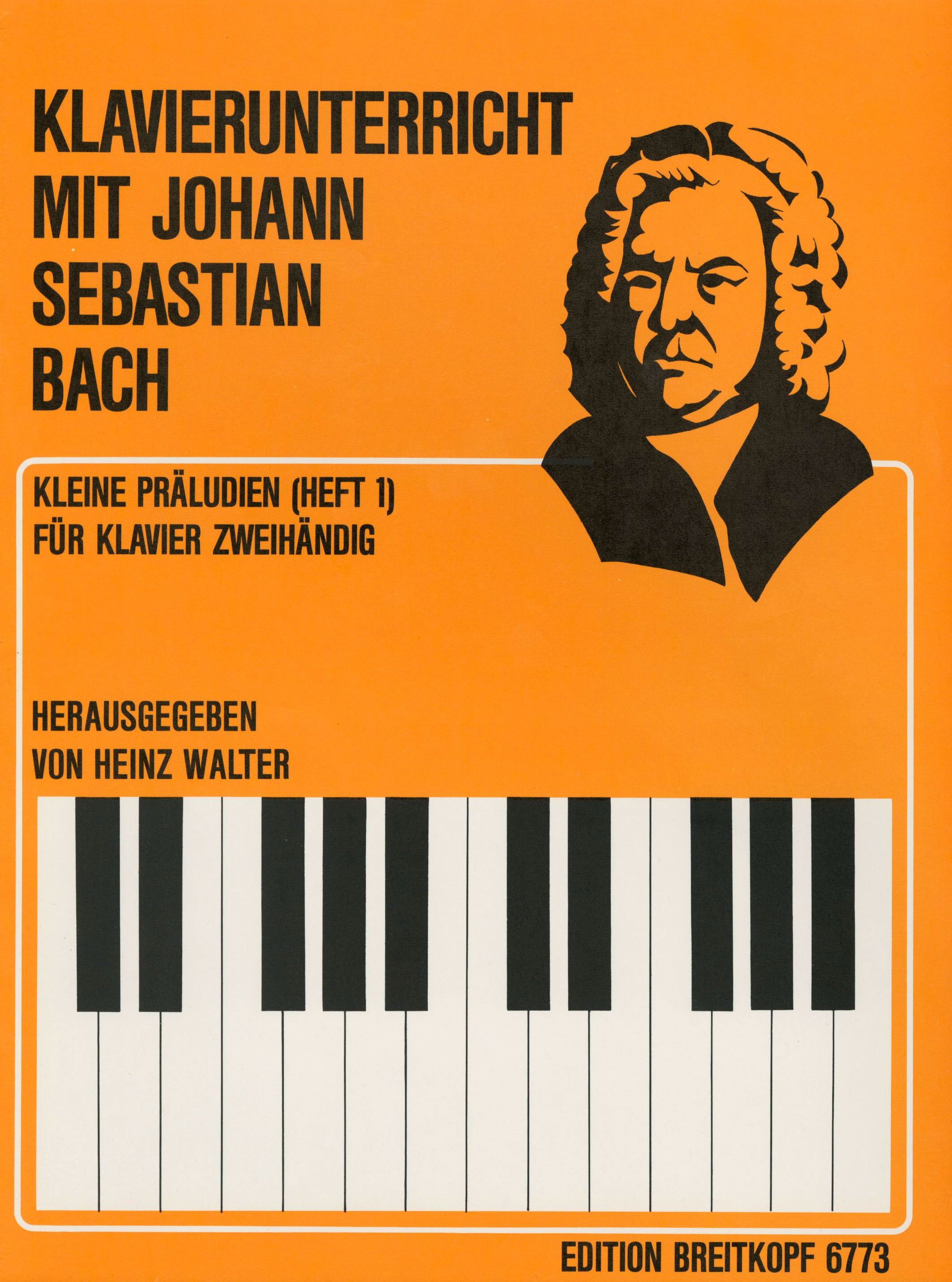 EB 6773 - Johann Sebastian Bach - Small Preludes - Cover