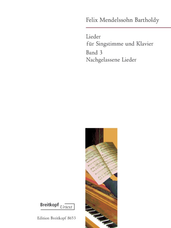 EB 8653 - Lieder - Cover
