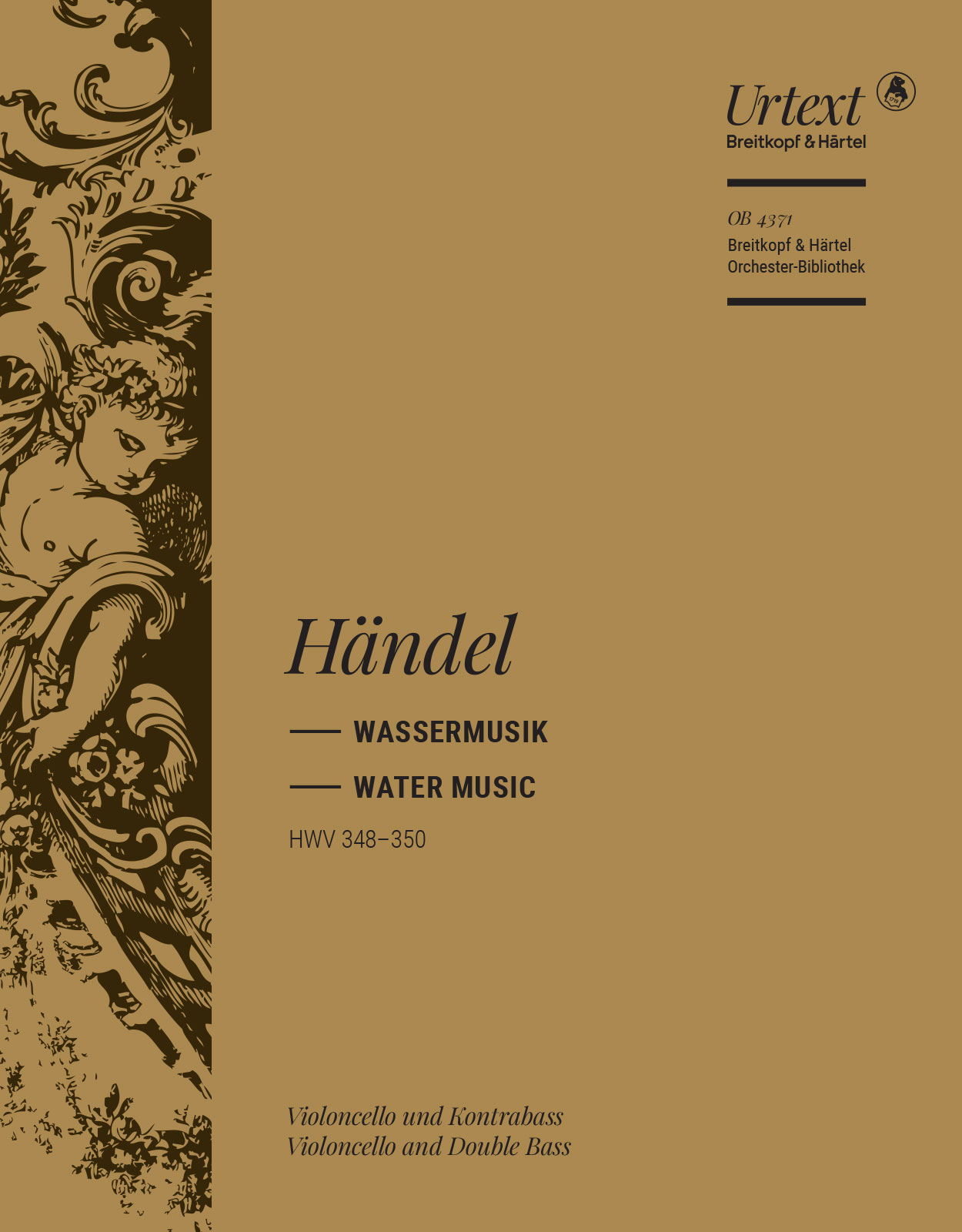 OB 4371-26 - Wassermusik F-dur HWV 348-350 - Cover