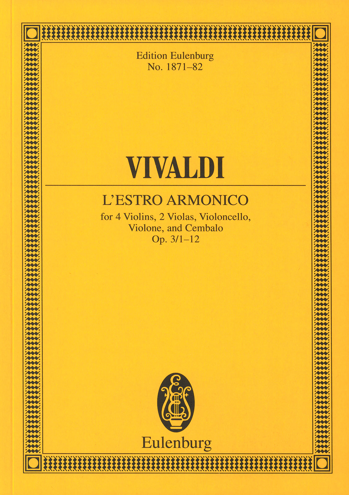 Antonio Vivaldi - L’Estro Armonico op. 3/7 RV 567 - Cover