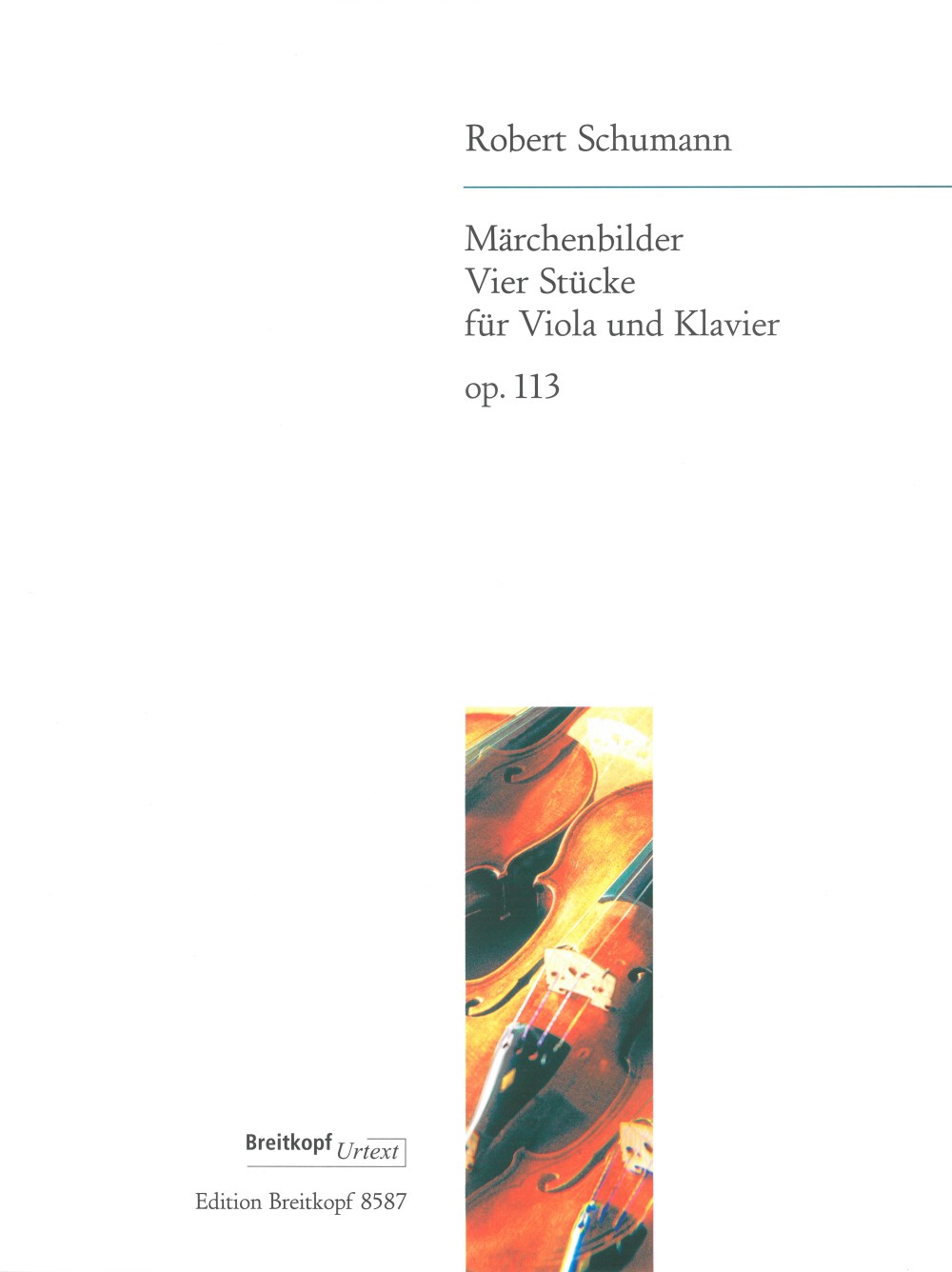 EB 8587 - Märchenbilder Op. 113 - Cover