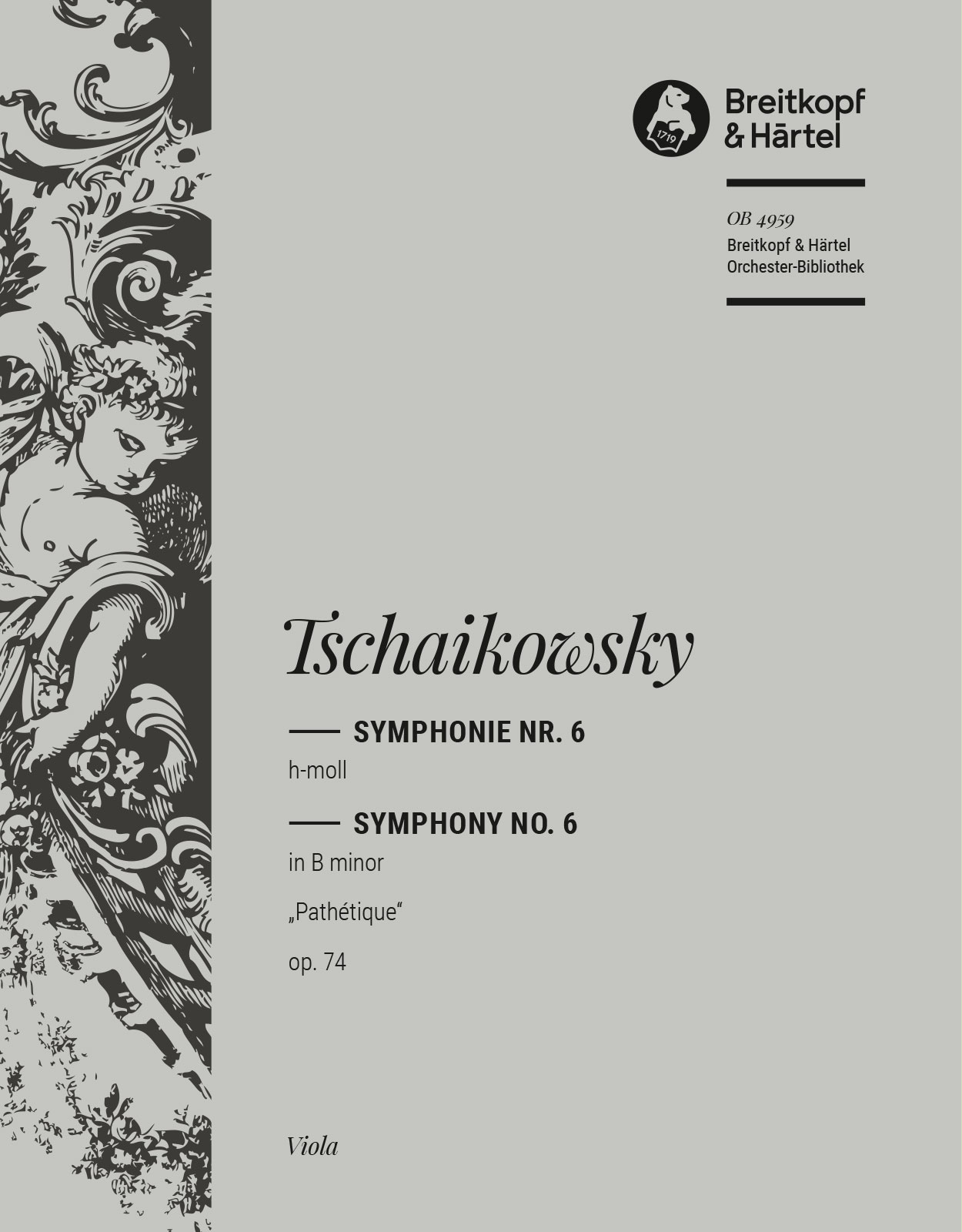 OB 4959-19 - Symphonie Nr. 6 h-moll op. 74 - Cover