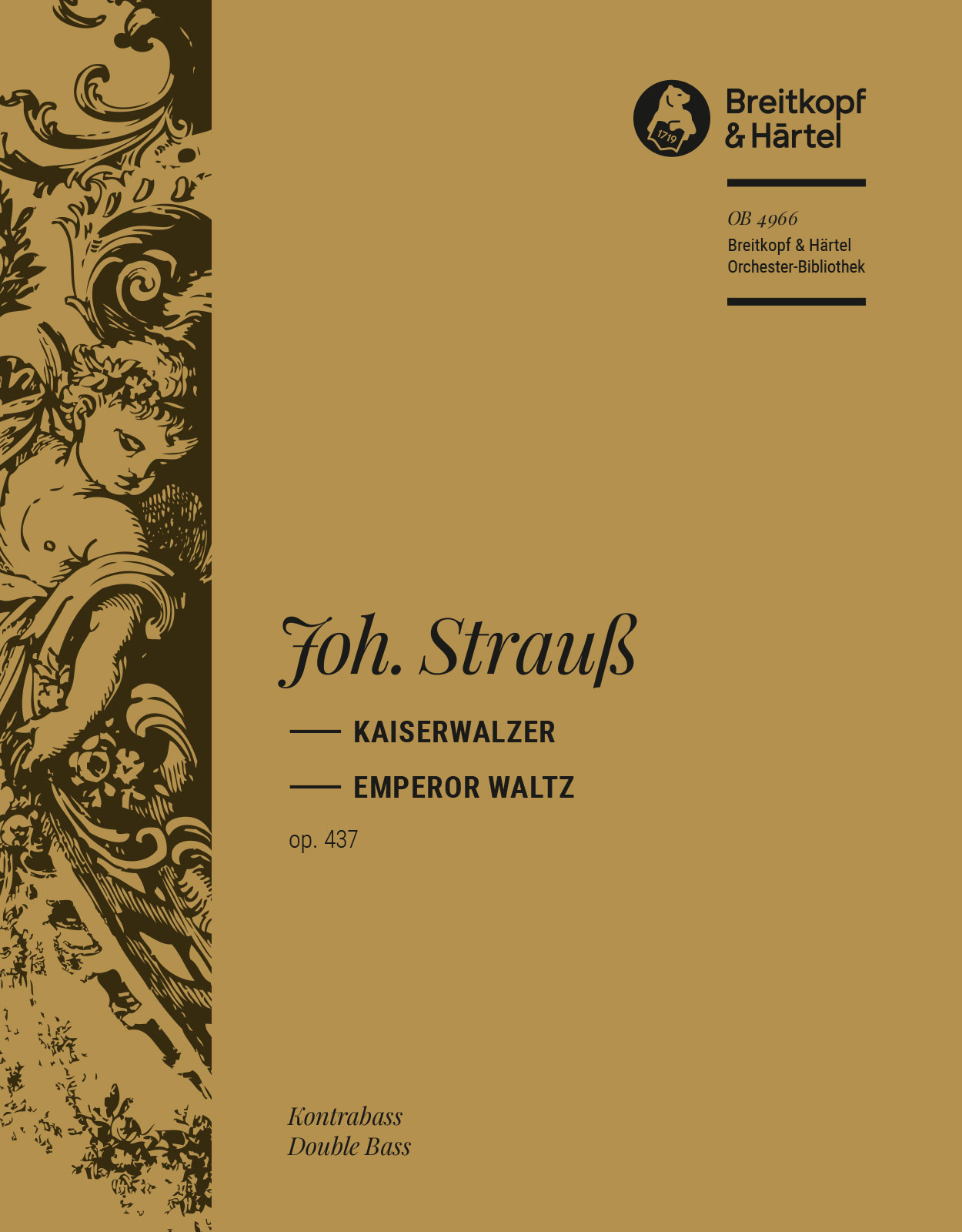 OB 4966-27 - Kaiserwalzer op. 437 - Cover