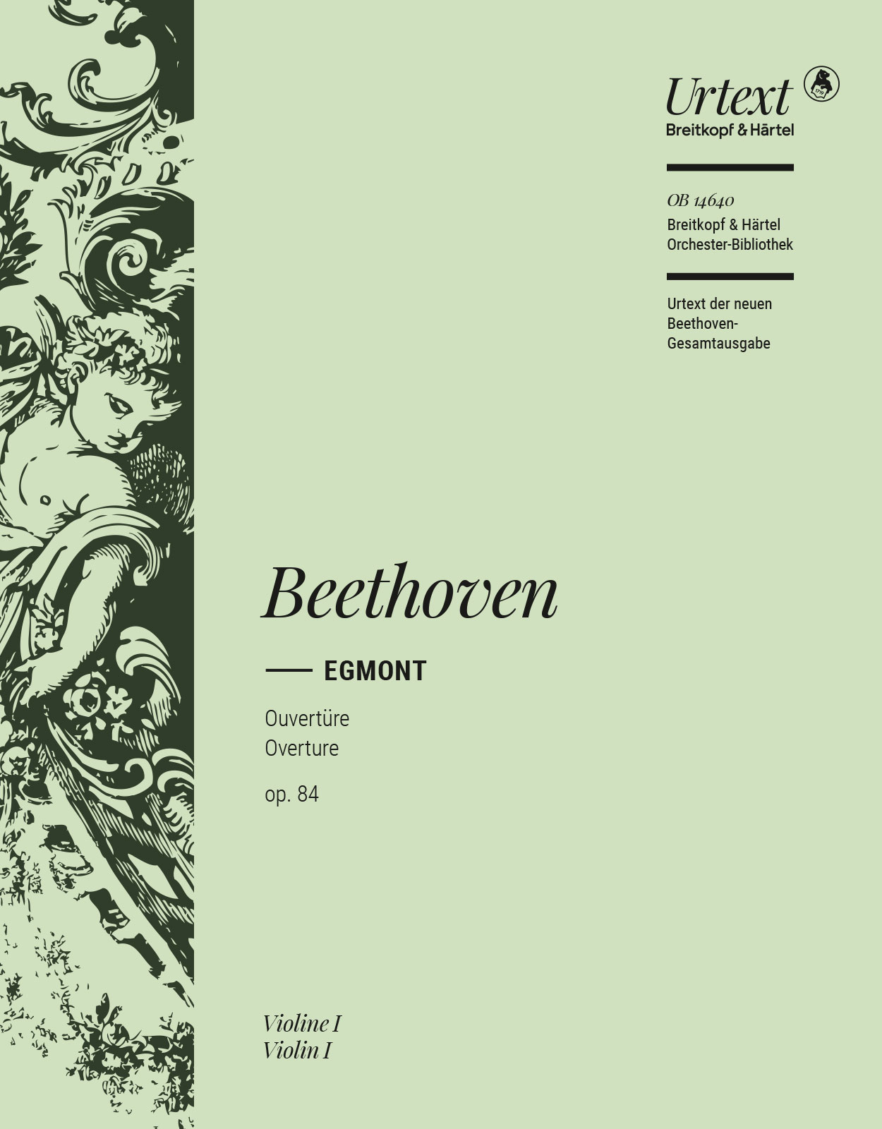OB 14640-15 - Egmont Op. 84 - Cover