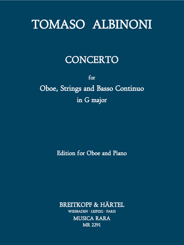 Tomaso Albinoni - Concerto G-dur - Cover