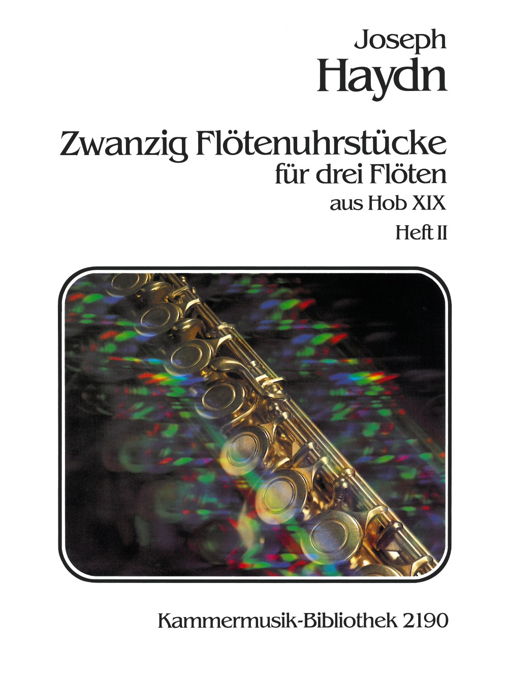 KM 2190 - 20 Pieces for Musical Clock from Hob XIX - Cover