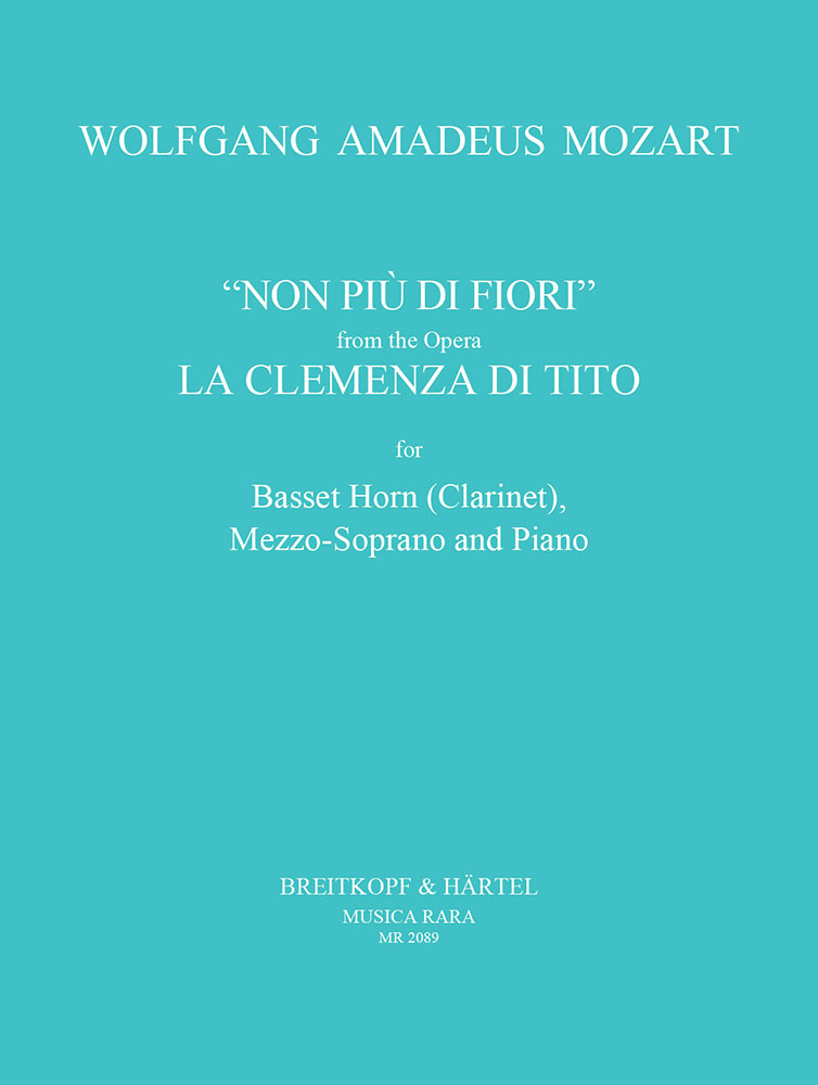 Wolfgang Amadeus Mozart - Non più di fiori - Cover