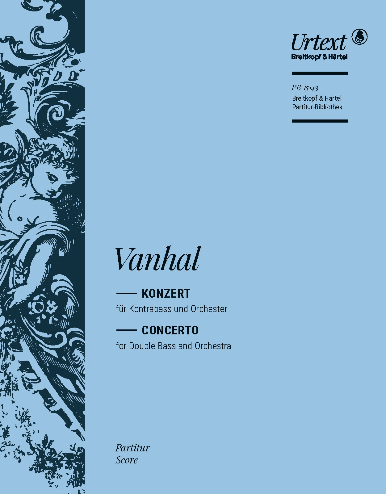 Johann Baptist Vanhal - Kontrabasskonzert - Cover