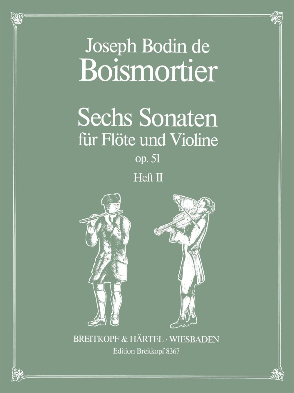 EB 8367 - 6 Sonaten op. 51 - Cover
