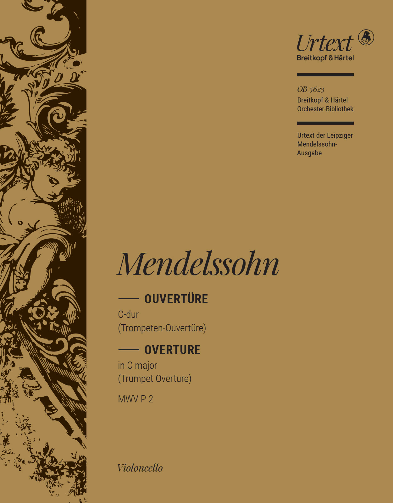 OB 5623-23 - Ouvertüre C-dur [op. 101] MWV P 2 - Cover
