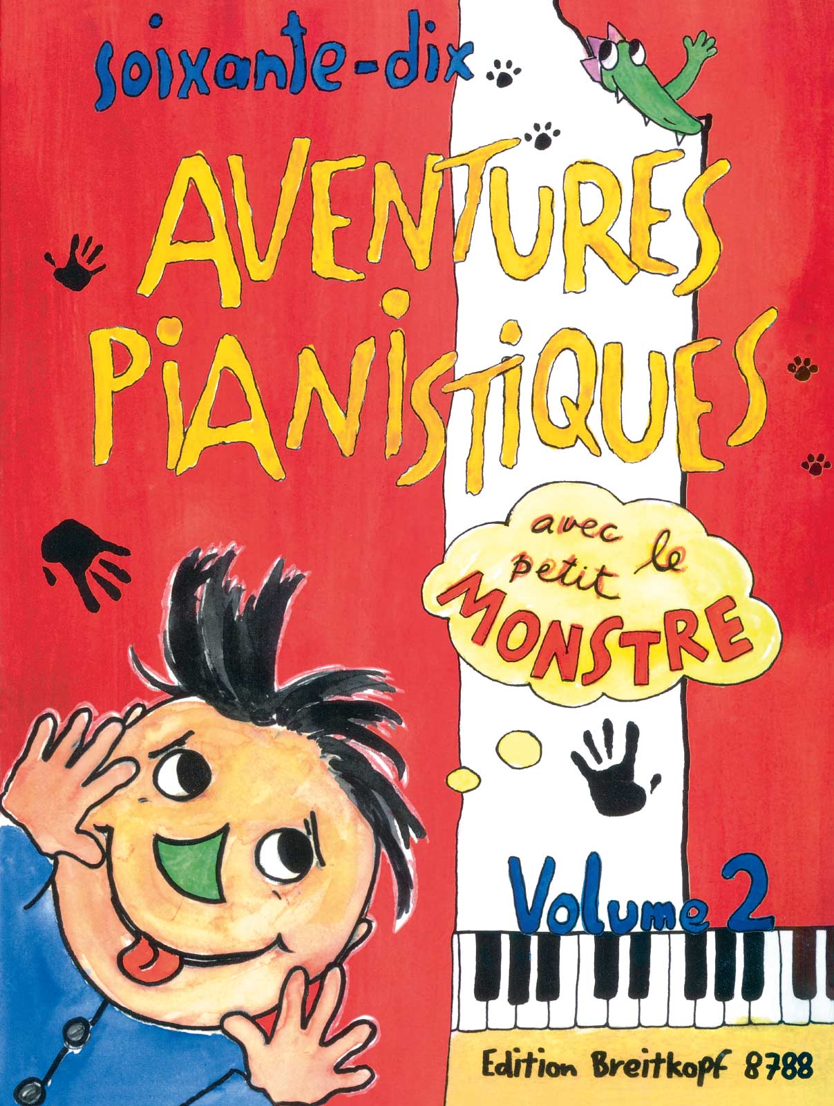 EB 8788 - 70 Aventures Pianistiques avec le petit Monstre - Cover