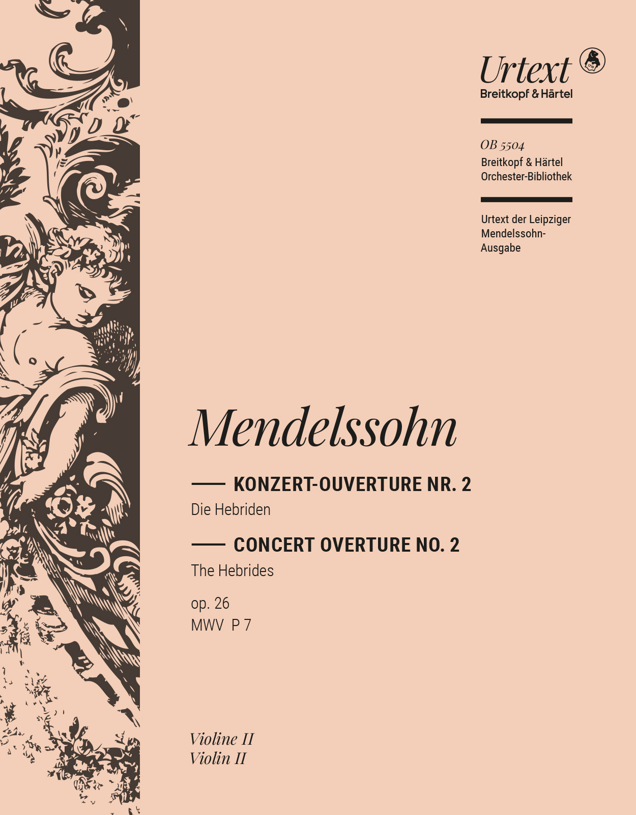 OB 5504-16 - Die Hebriden op. 26 MWV P 7 - Cover