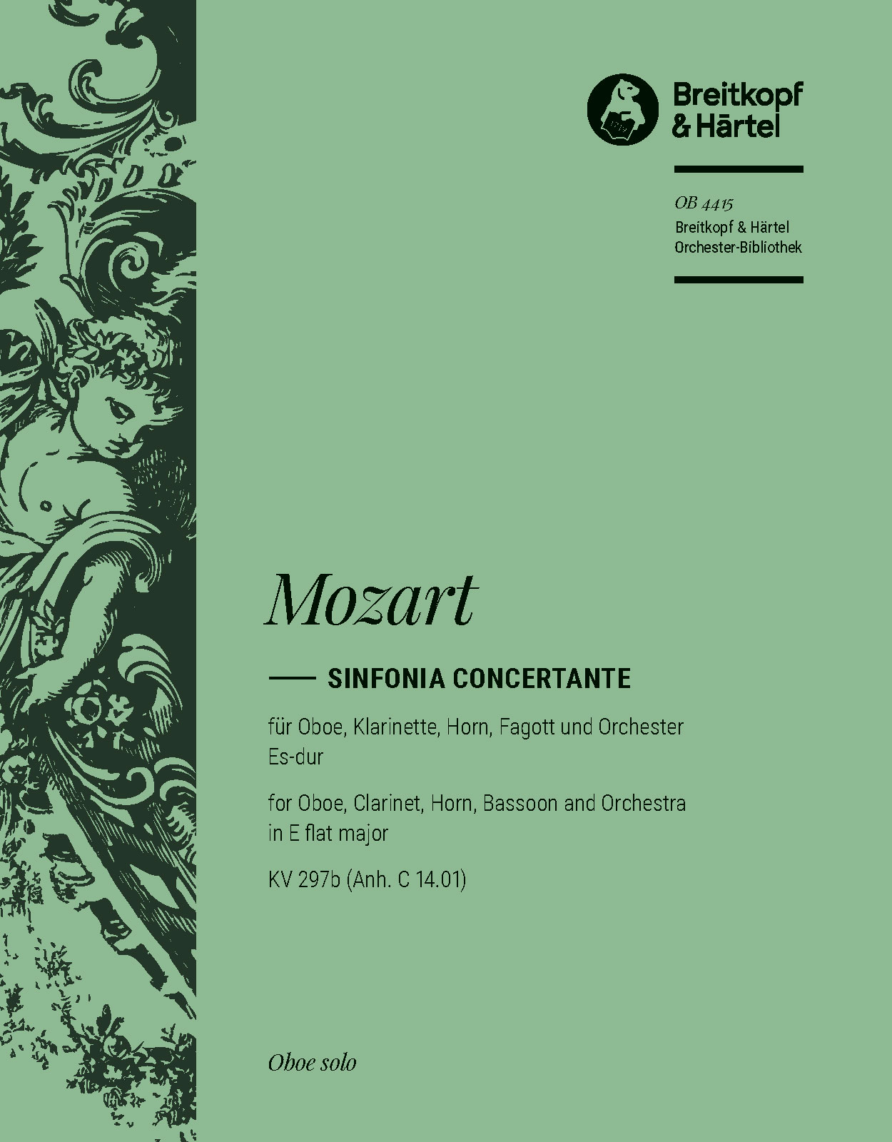 OB 4415-03 - Sinfonia concertante in E flat major K. 297b (App. C 14. 01) - Cover