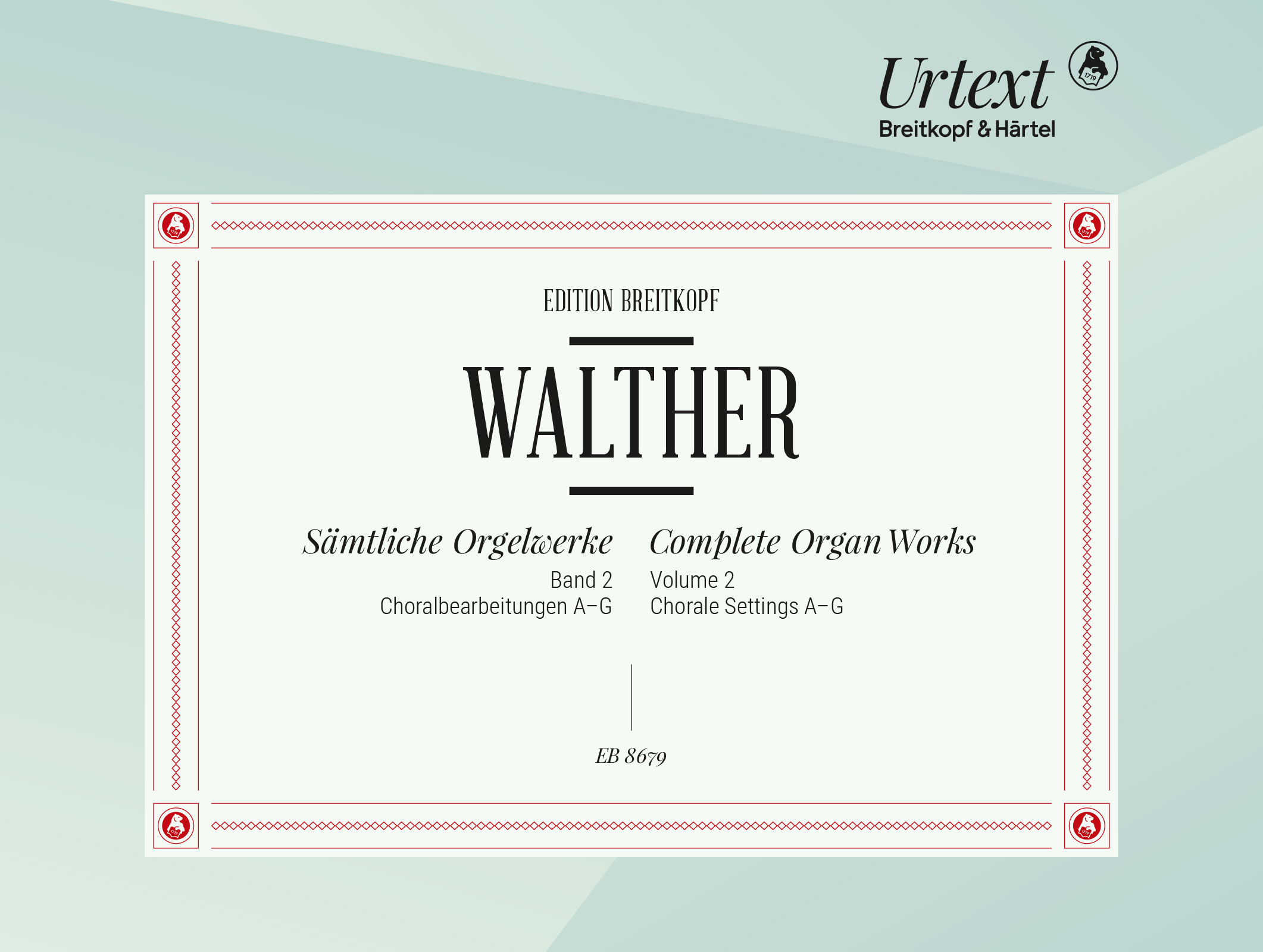 EB 8679D - Sämtliche Orgelwerke - Cover