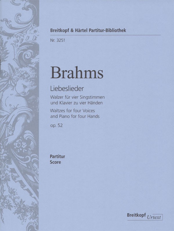 Johannes Brahms - Liebeslieder op. 52 - Cover