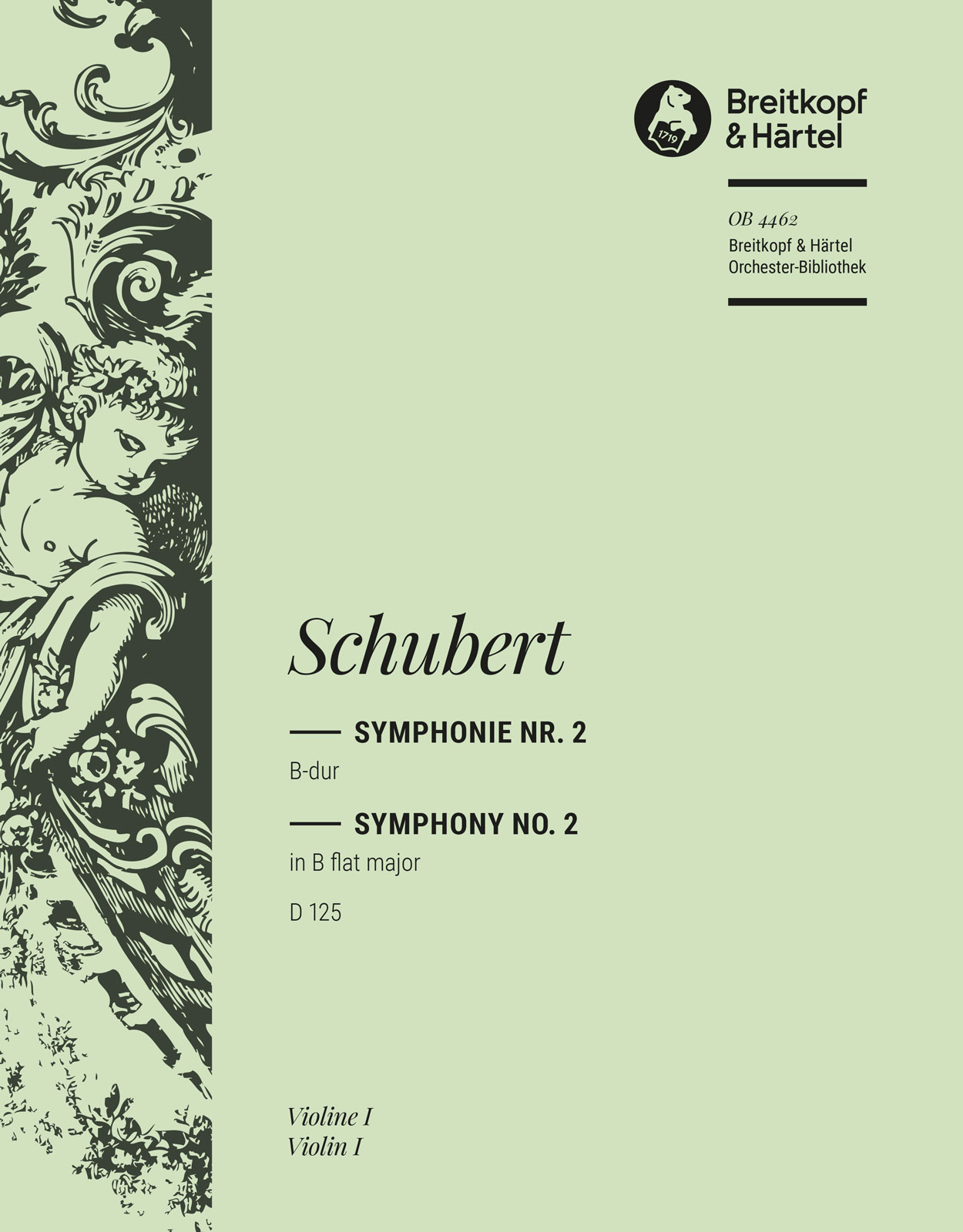 OB 4462-15 - Symphonie Nr. 2 B-dur D 125 - Cover