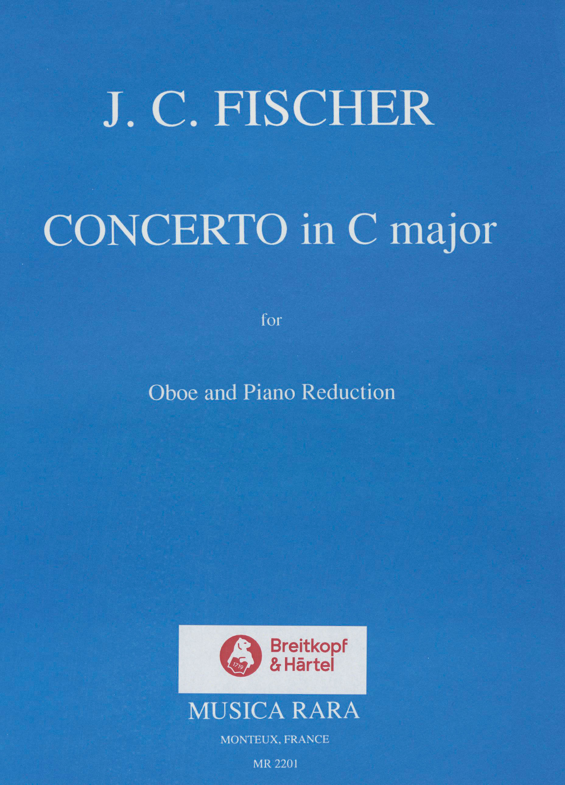 Johann Christian Fischer - Oboenkonzerte - Cover