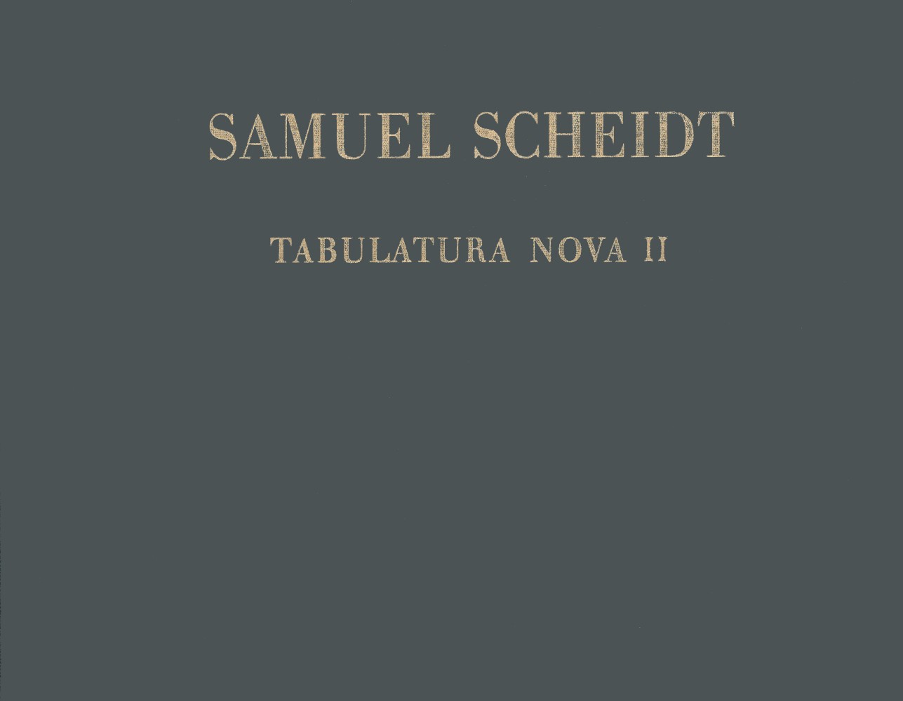 DV 4756b - Samuel Scheidts Werke – Gesamtausgabe - Cover