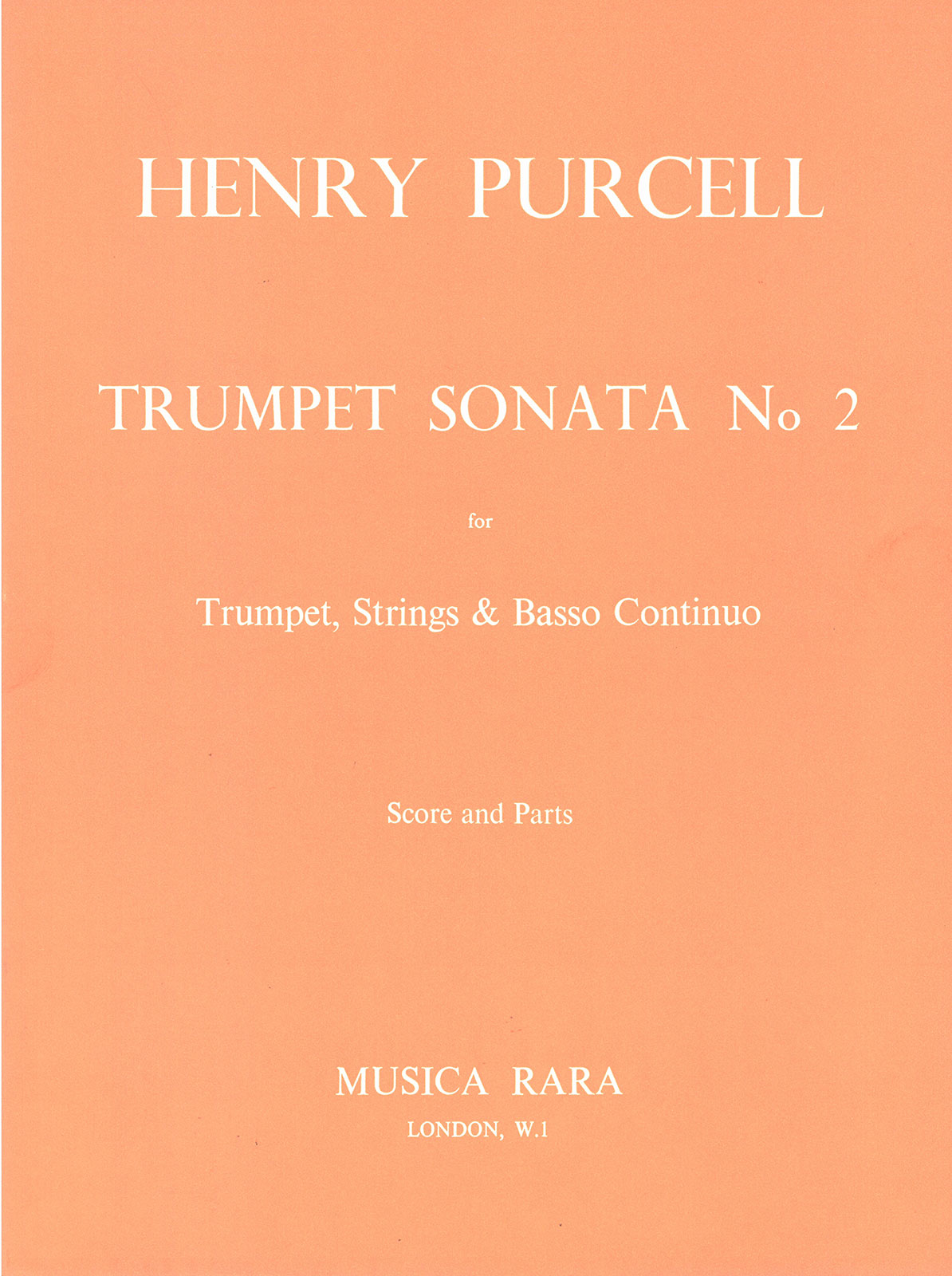 Henry Purcell - Sonata Nr. 2 D-dur - Cover