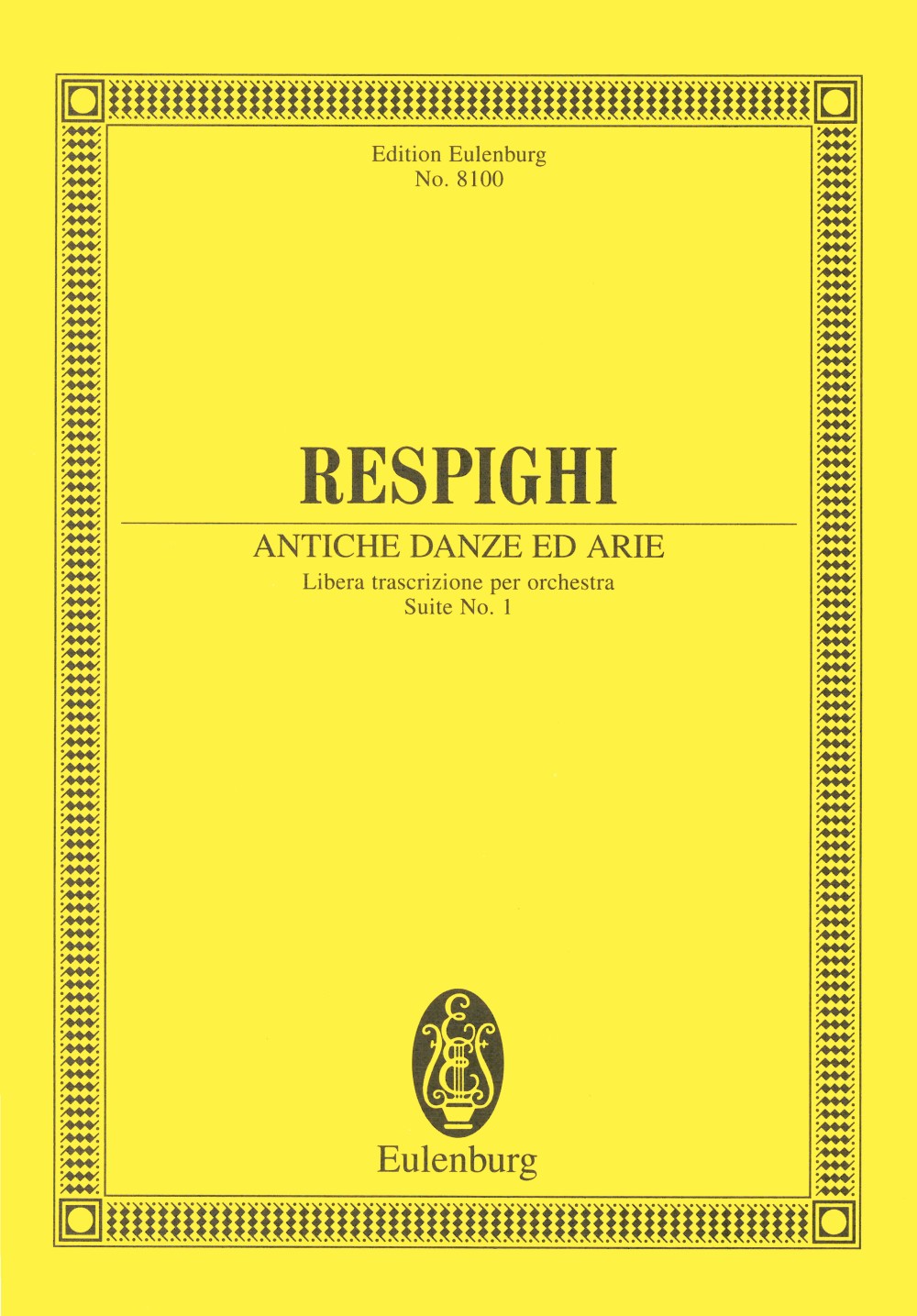 Ottorino Respighi - Antiche Danze ed Arie - Cover