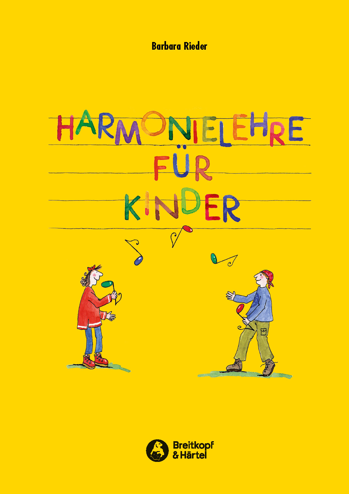 Barbara Rieder - Harmonielehre für Kinder - Cover