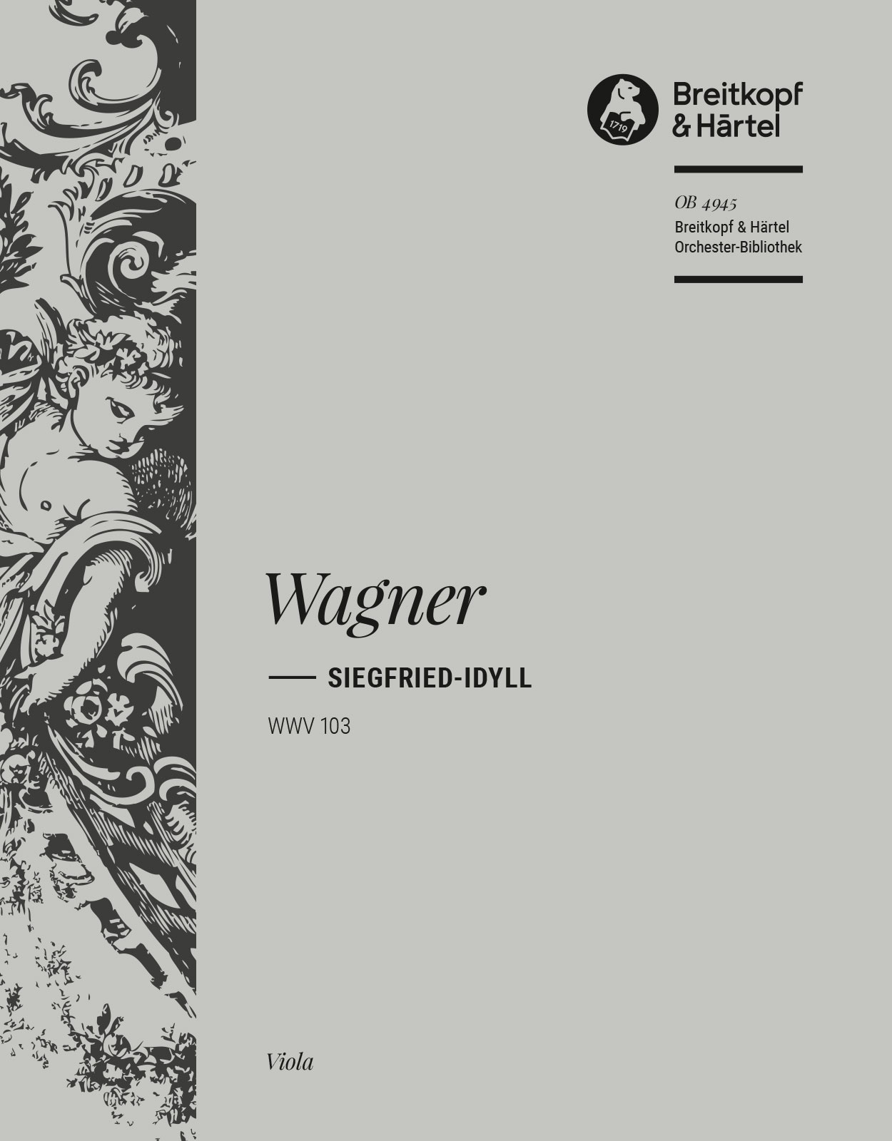 OB 4945-19 - Siegfried-Idyll WWV 103 - Cover