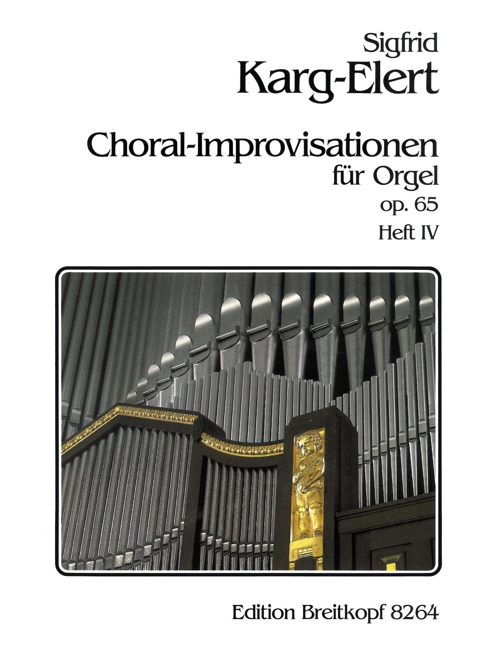 EB 8264 - 66 Choral-Improvisationen op. 65 - Cover