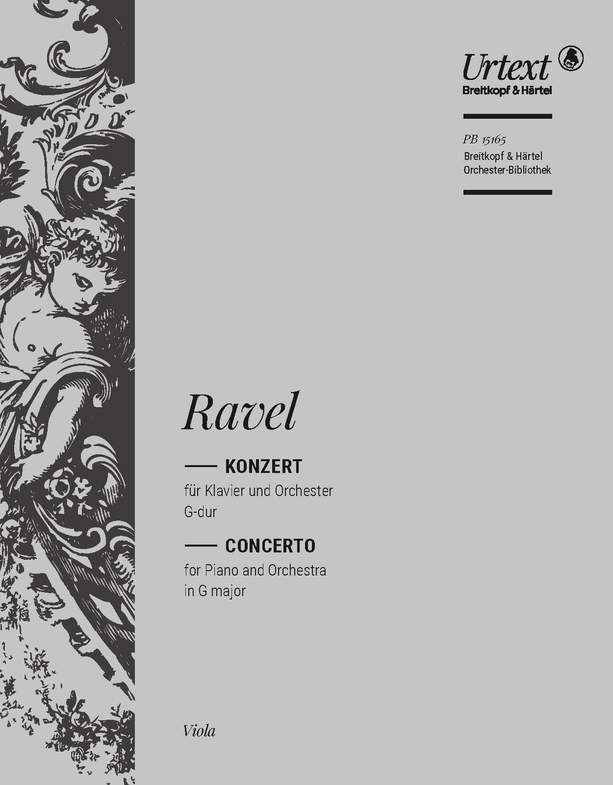 OB 15165-19 - Klavierkonzert G-dur - Cover