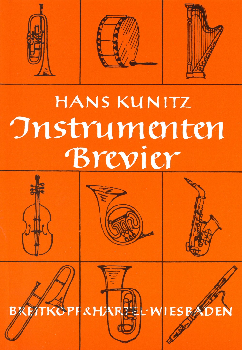 Hans Kunitz - Instrumenten-Brevier - Cover