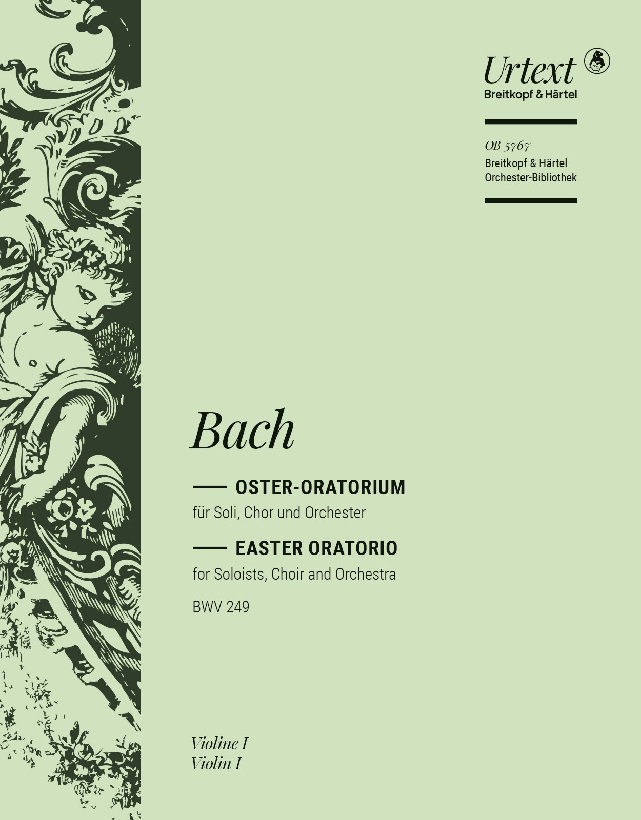 OB 5767-15 - Easter Oratorio BWV 249 - Cover