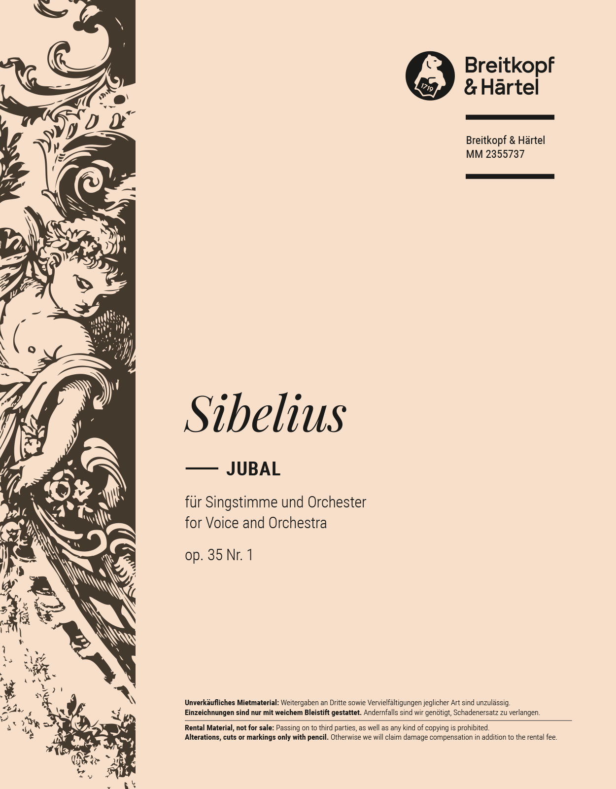 Jean Sibelius - Jubal op. 35/1 - Cover