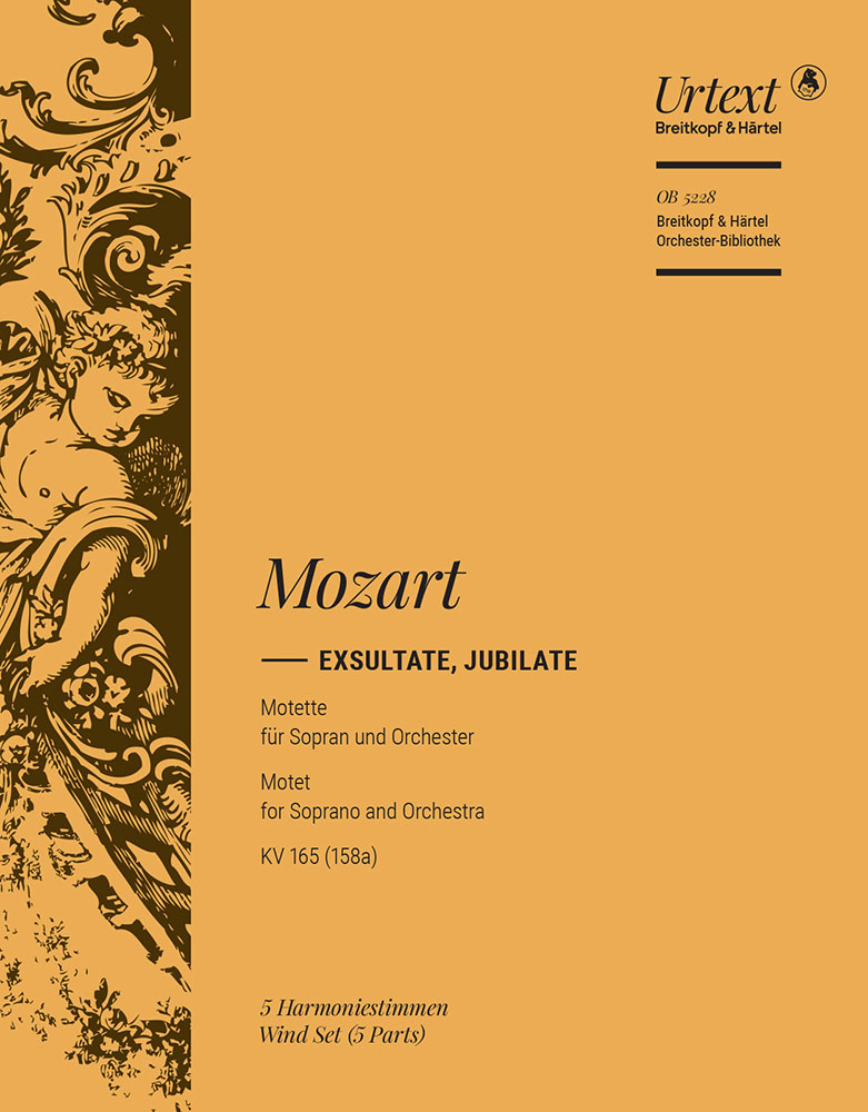 OB 5228-30 - Exsultate, jubilate KV 165 (158a) - Cover