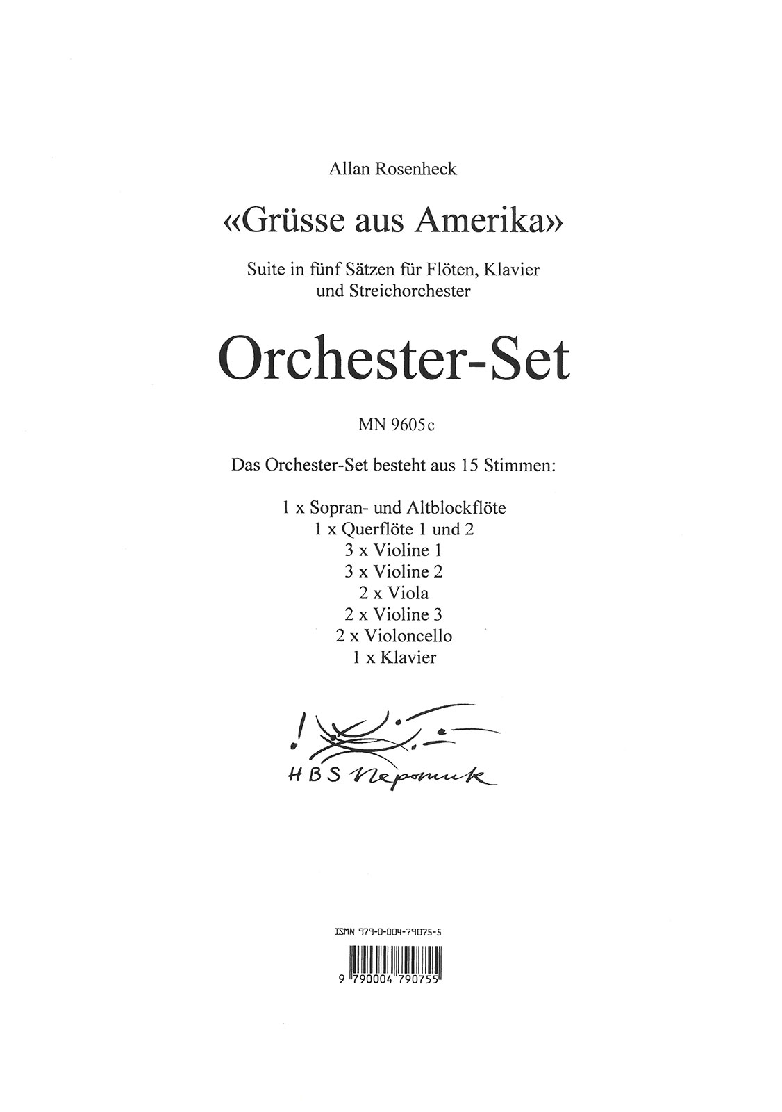 MN 9605c - Grüsse aus Amerika - Cover